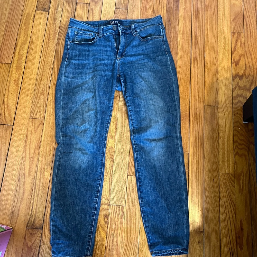 GAP Blue Straight Leg Jeans Classic Denim